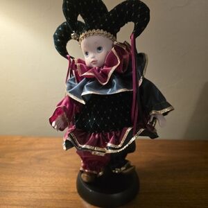 Musical Jester Clown Doll.